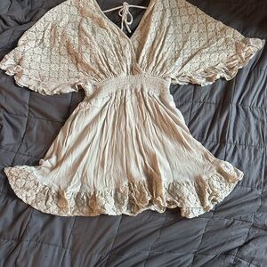 Chic Lace Mini Dress